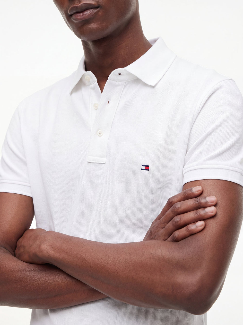 Slim Fit Solid Pique Polo