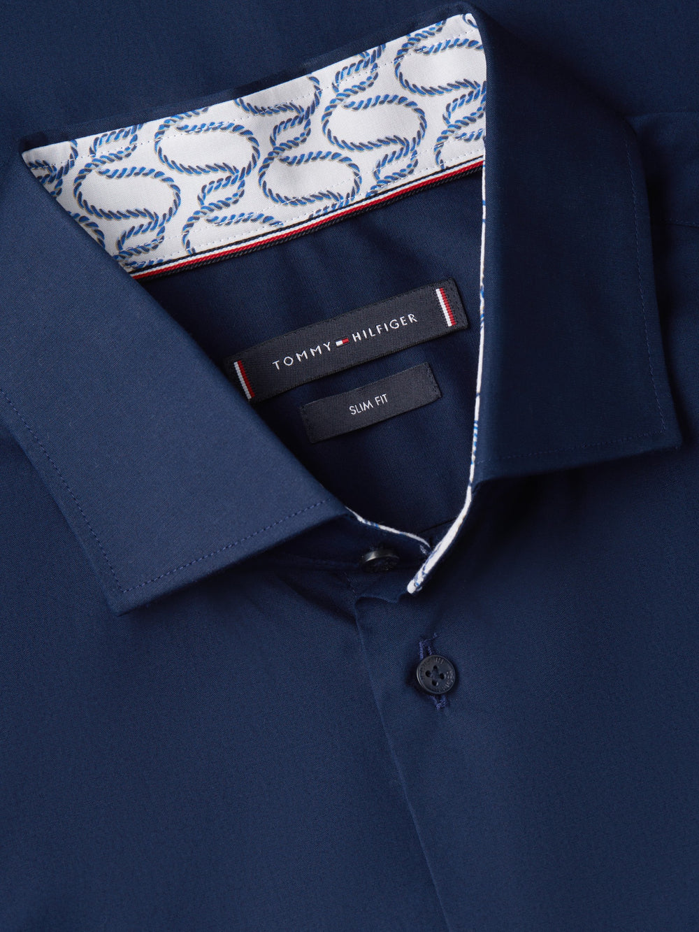 Slim Fit Solid Poplin Shirt