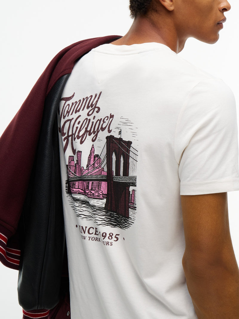 Regular Fit Back Print Tshirt