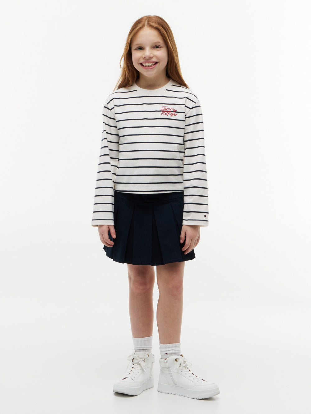 Kids Long-Sleeve Stripe T-Shirt