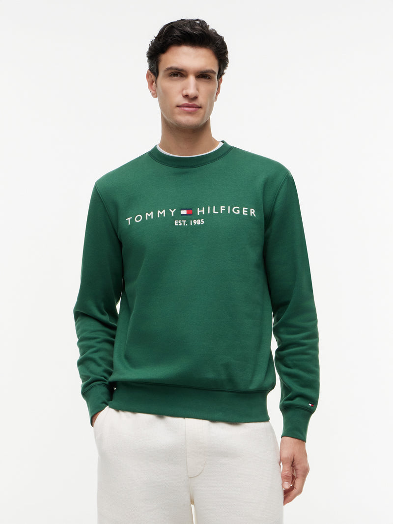Tommy Logo Fleece Pullover