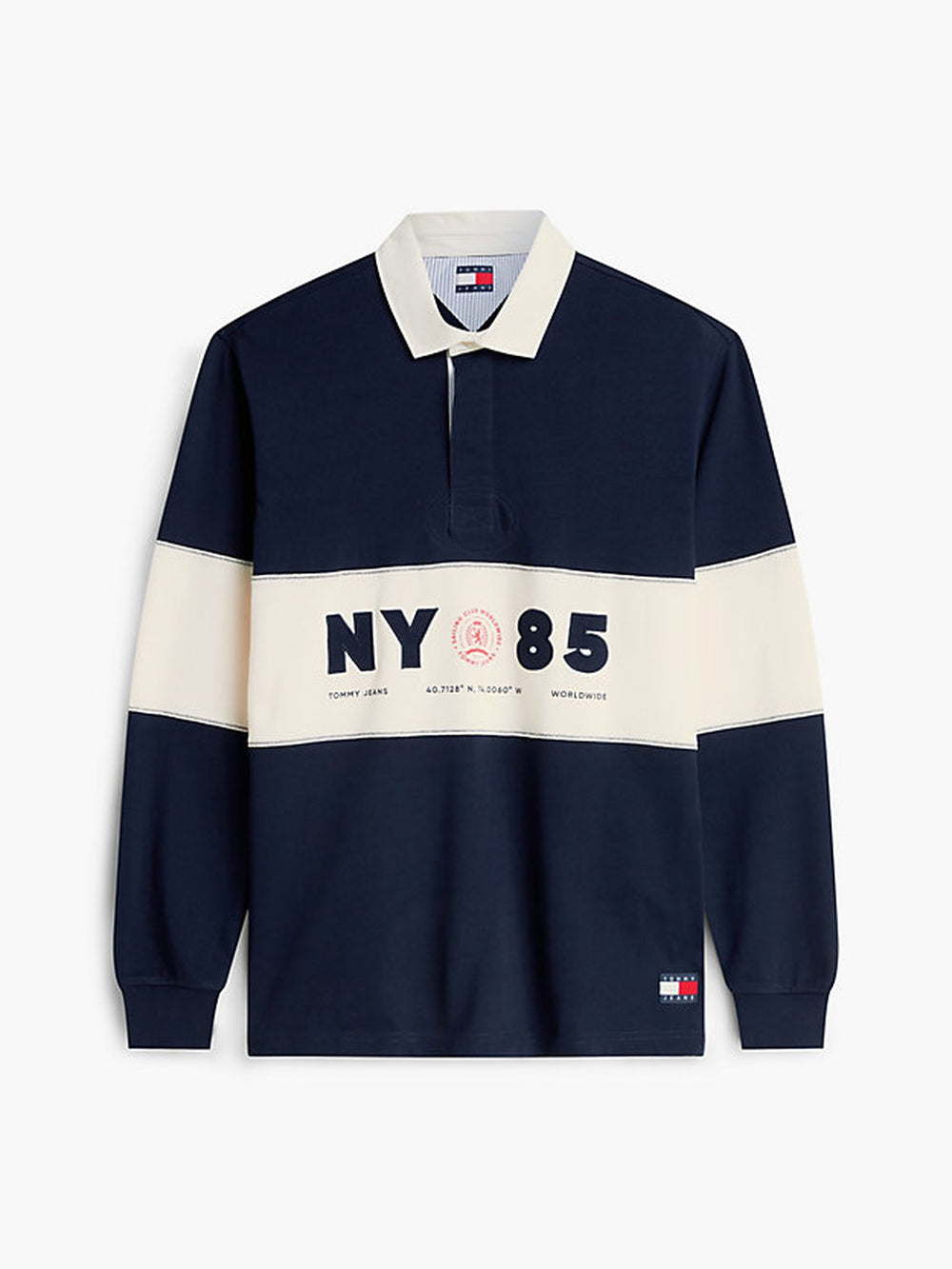 Relaxed Fit Rugby Polo