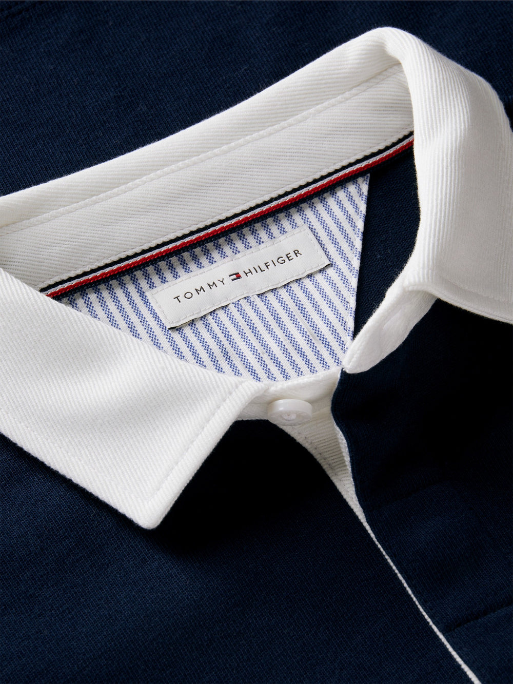 Kids Long-Sleeve Color Block Polo