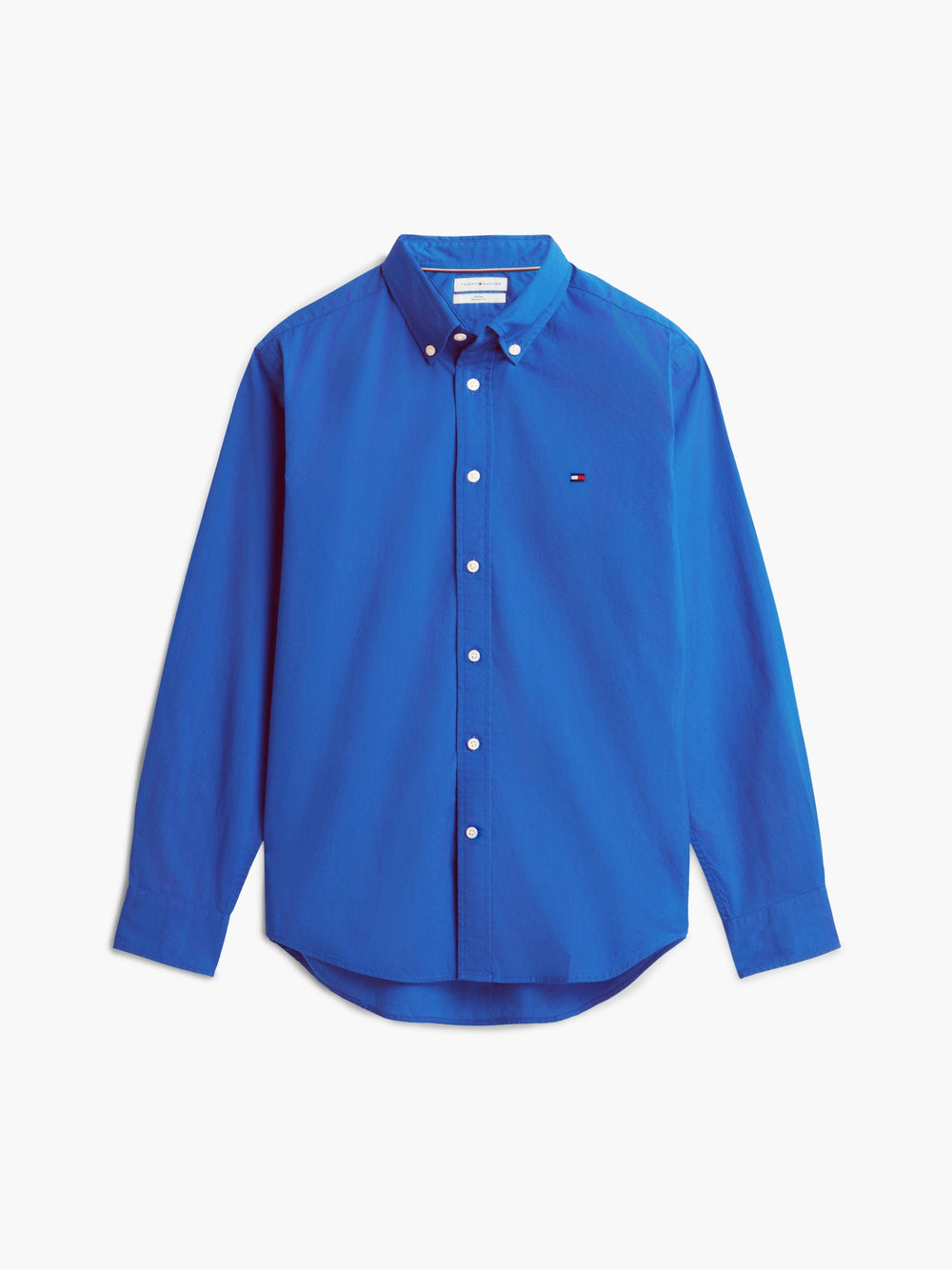 Regular Fit Solid Poplin Shirt