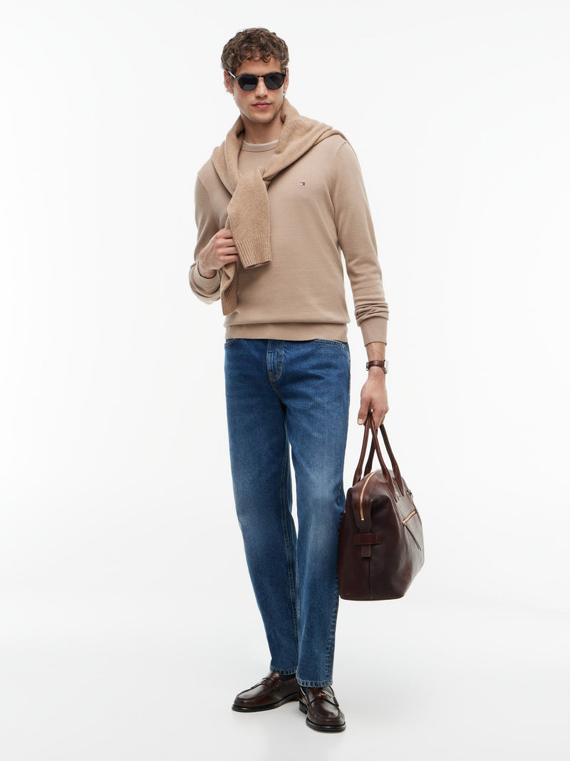 Crew Neck Basic Sweater
