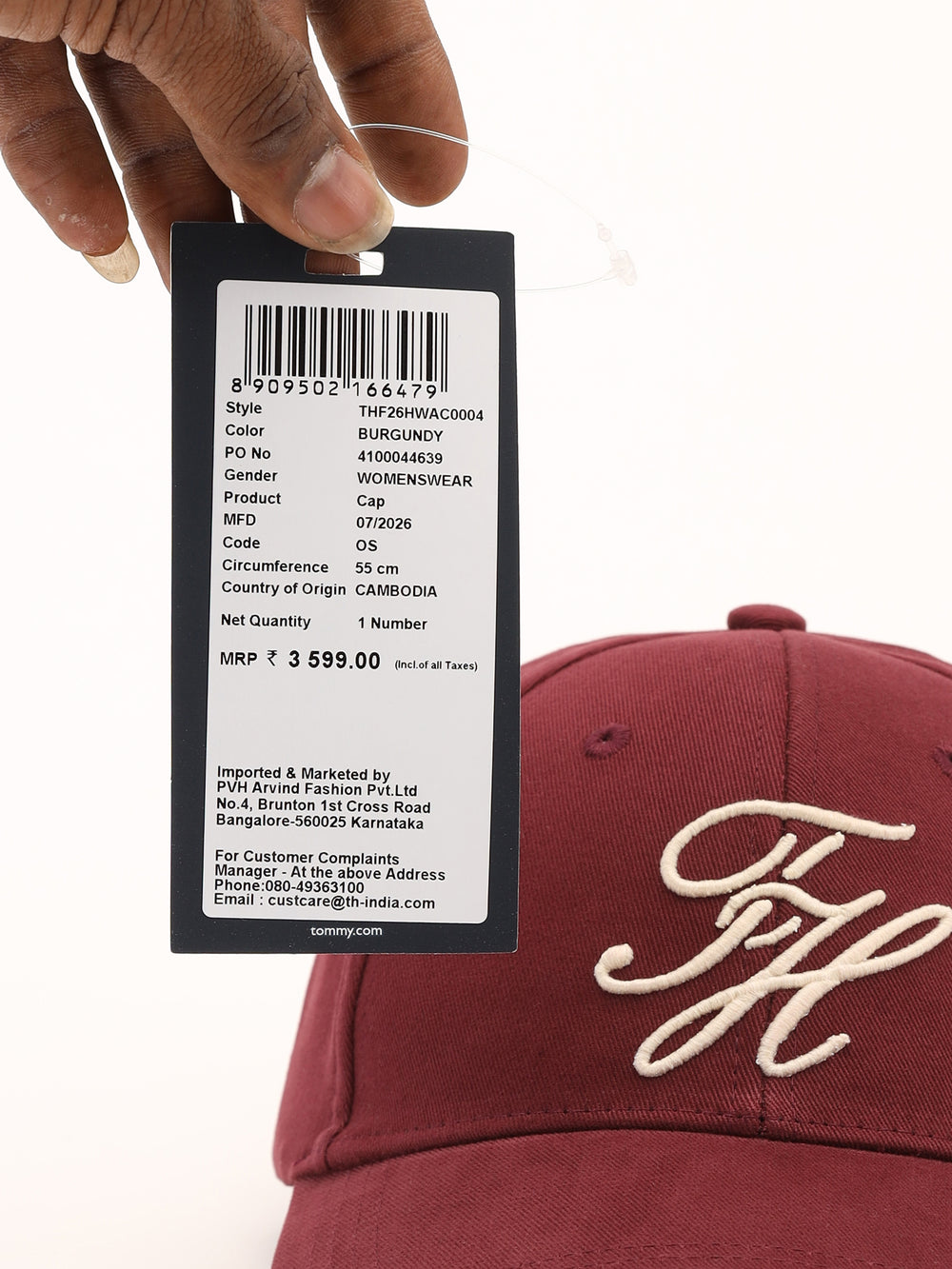 Solid Cotton Cap