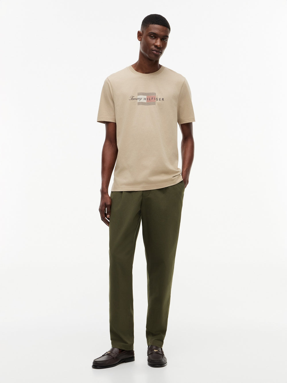 Regular Fit Graphic Logo Tshirt