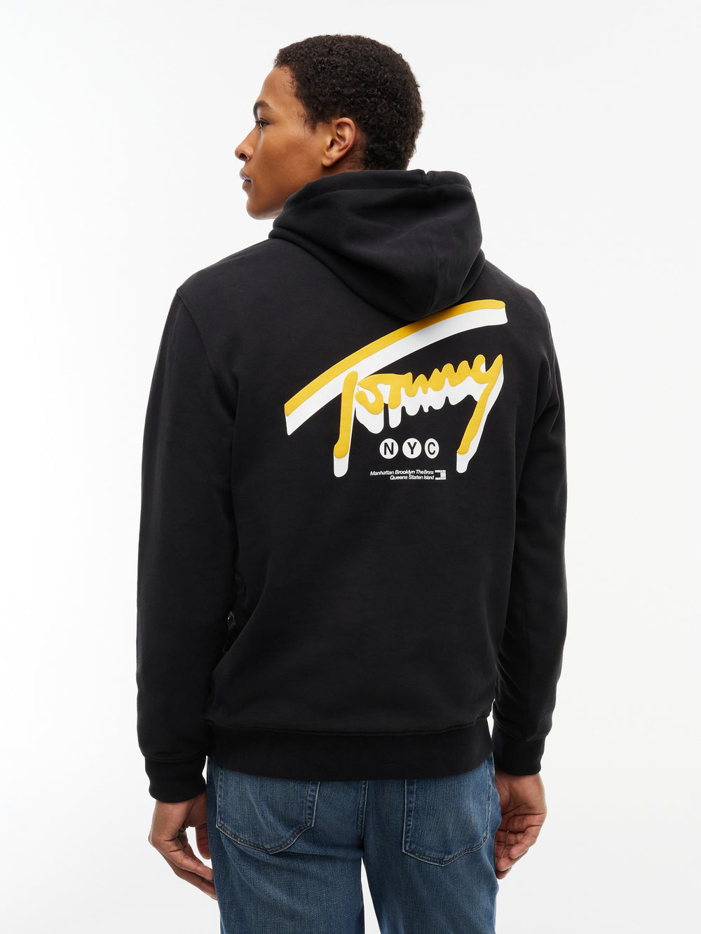 Regular Fit Suede Terry Hooded Sweatshirt