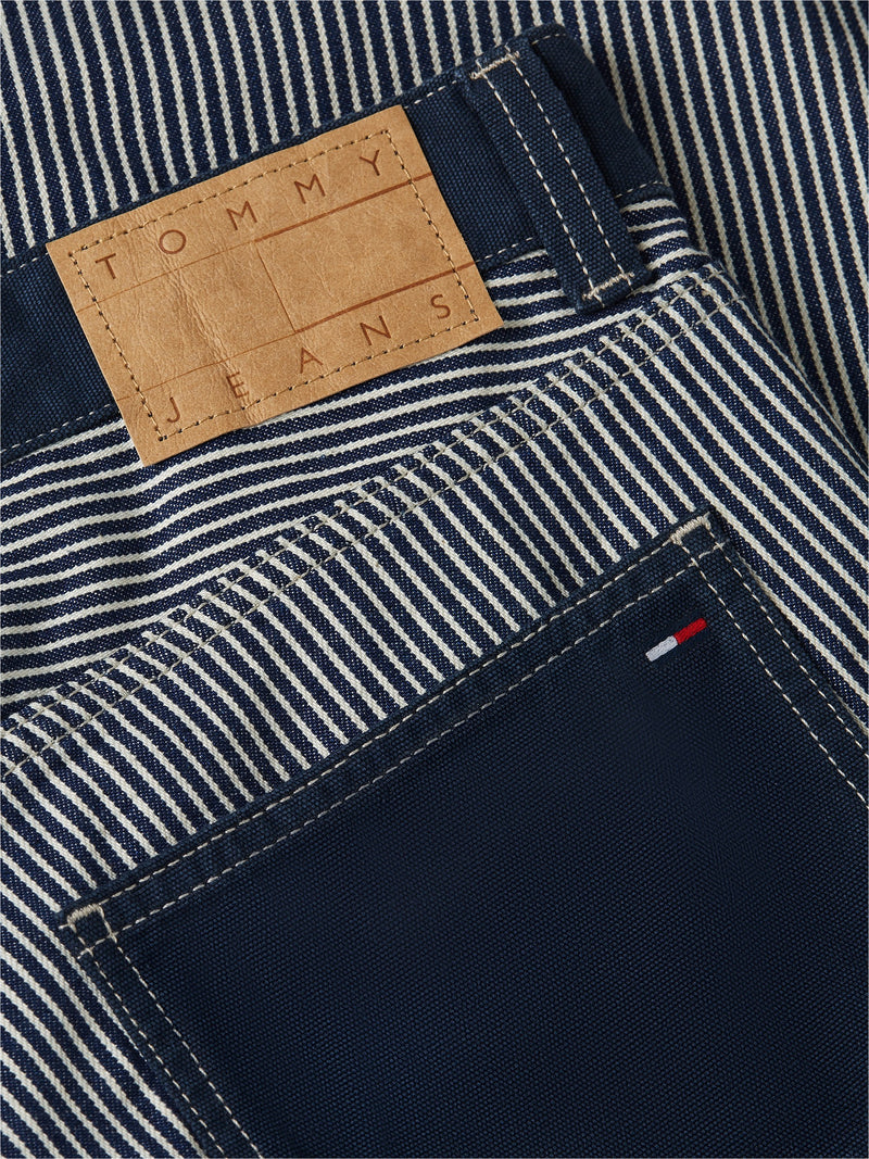 Men Jaimie Loose Centre Button Fly Mid Wash Jeans
