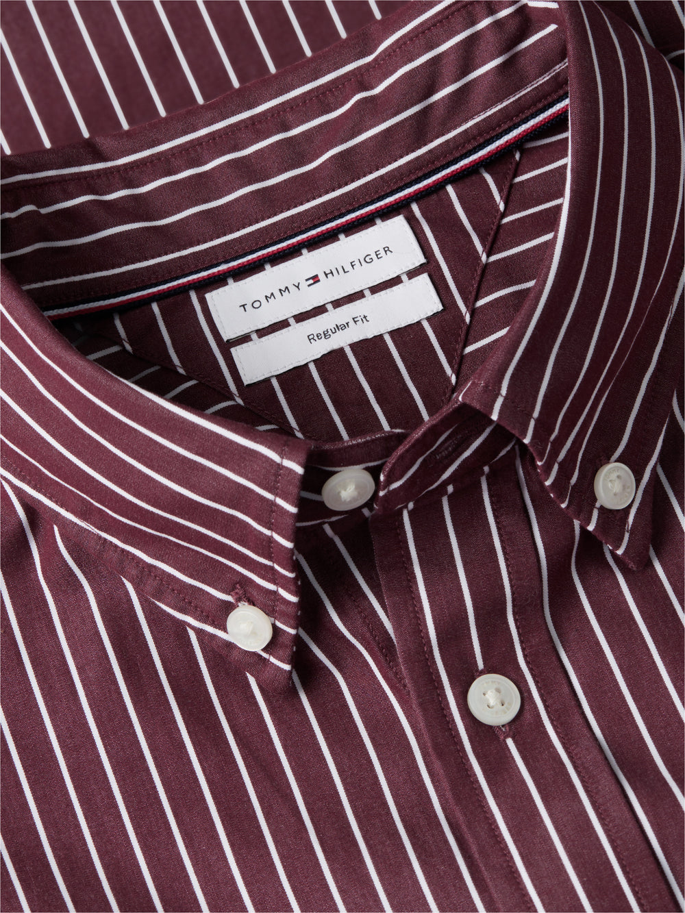 Regular Fit Stripe Poplin Shirt