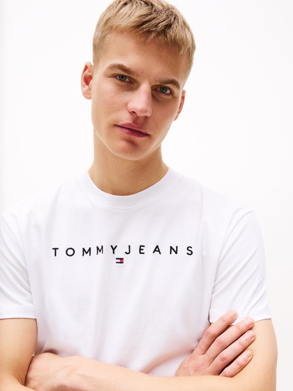 Regular Fit Linear Logo T-Shirt