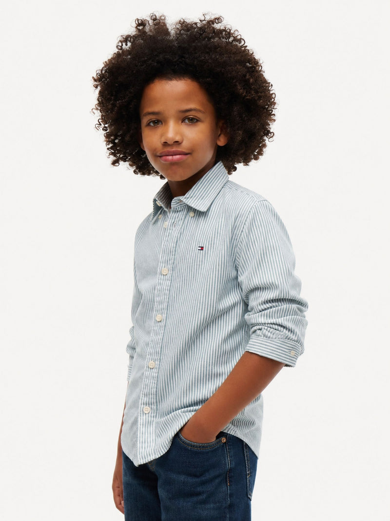 Kids Oxford Stretch Shirt
