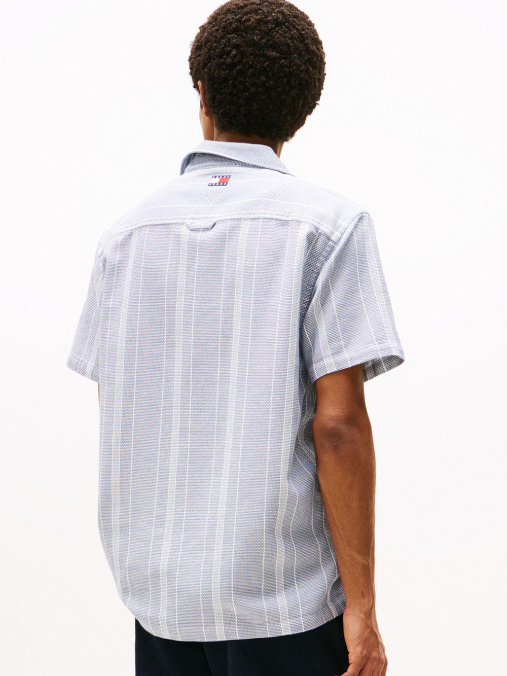 Regular Fit Stripe Textured Shirt