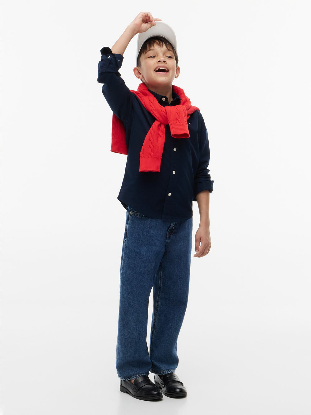 Kids Oxford Stretch Shirt
