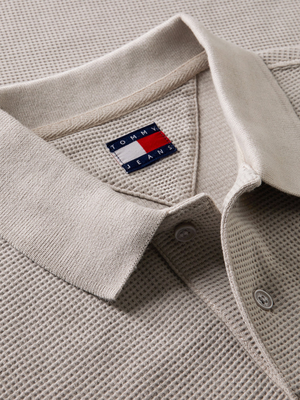 Regular Fit Waffle Polo