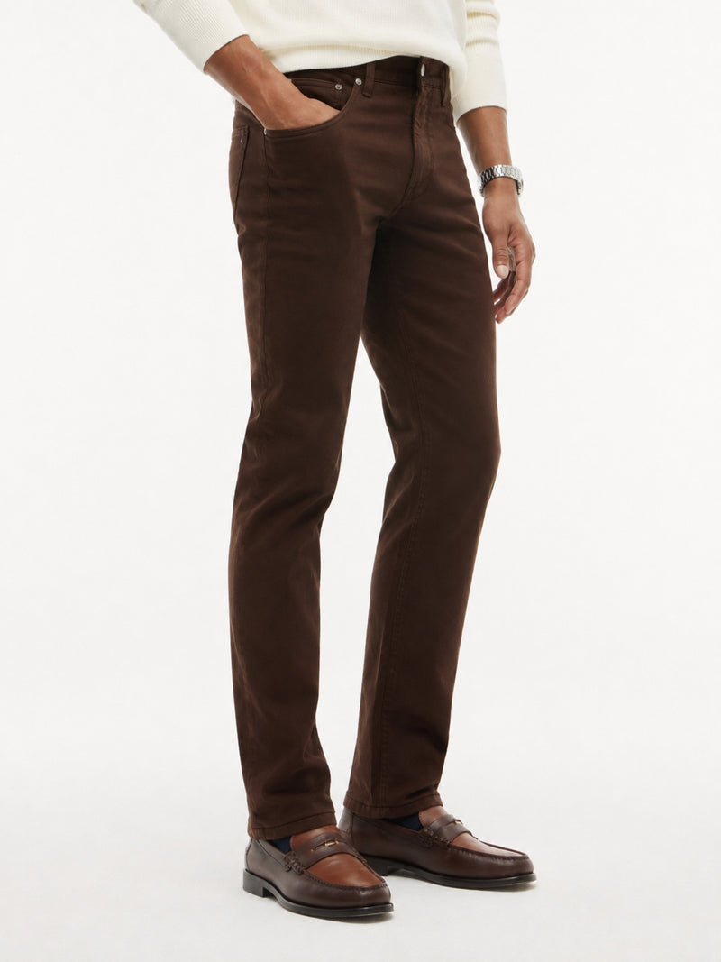 Men Denton Slim Straight Colour Jeans