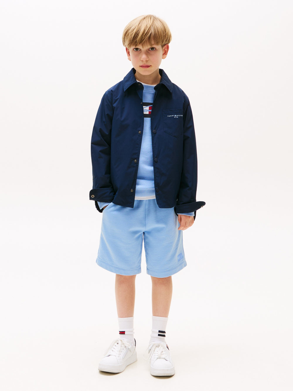 Kids Solid Overshirt