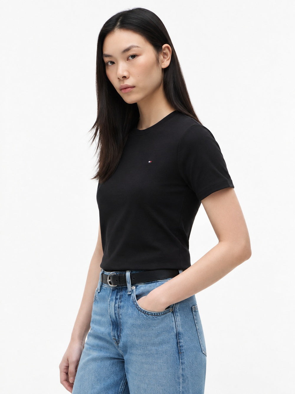 Solid Slim Fit Half Sleeve Cody T-Shirt