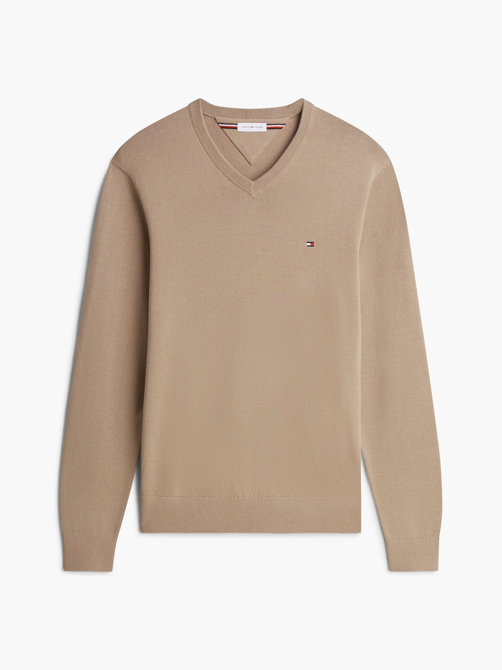 V Neck Solid Sweater