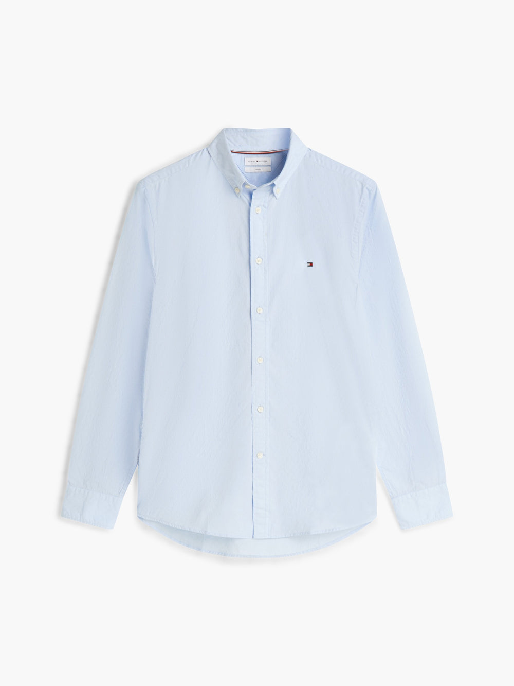 Slim Fit Texture Poplin Shirt