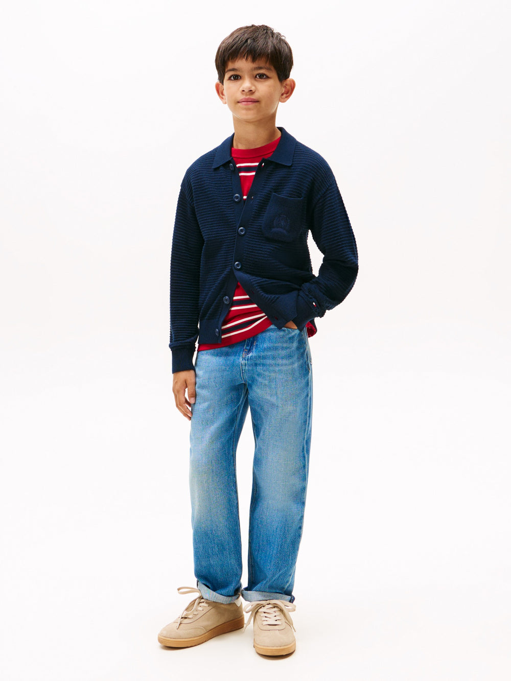 Kids Polo Sweater