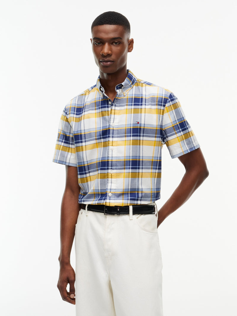 Regular Fit Check Twill Shirt
