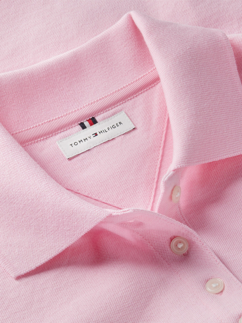 Solid Regular Fit Half Sleeve Pique Polo