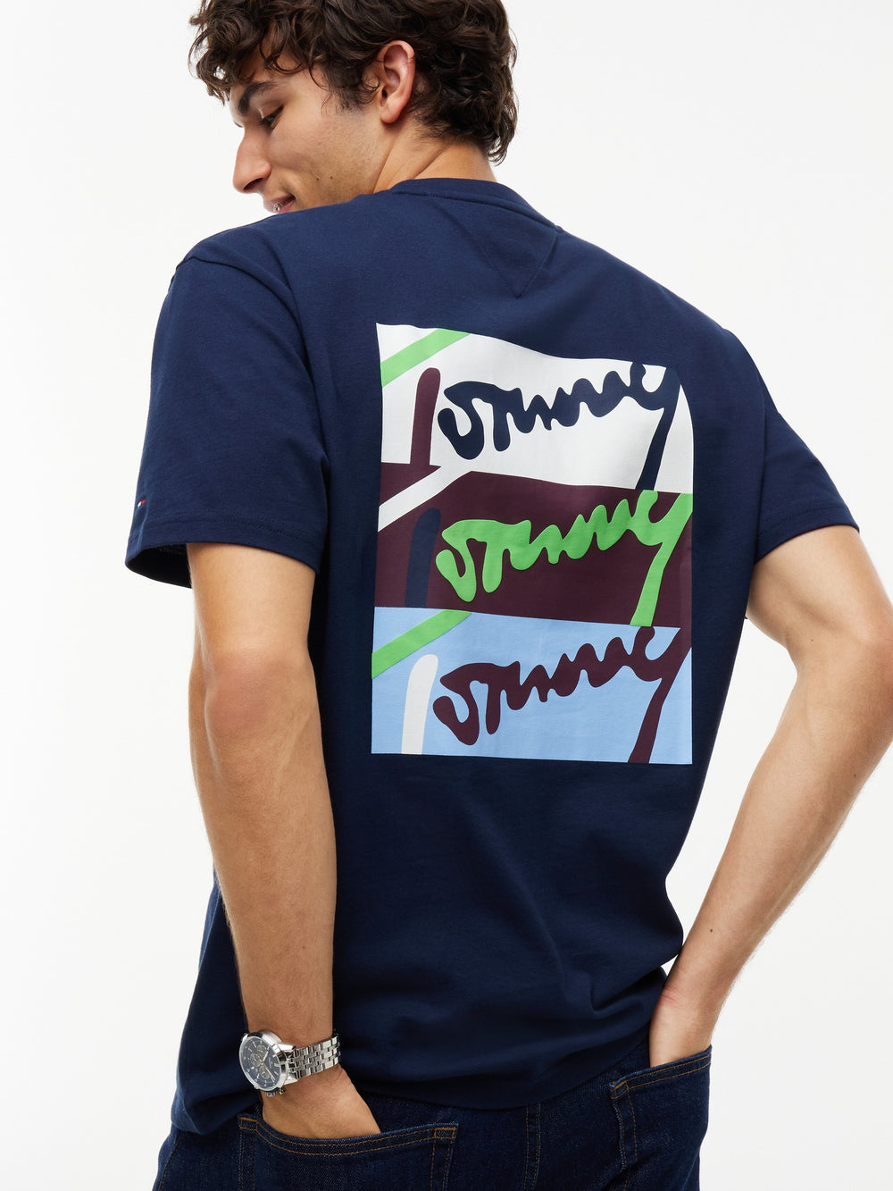 Relaxed Fit Back Graphic T-Shirt