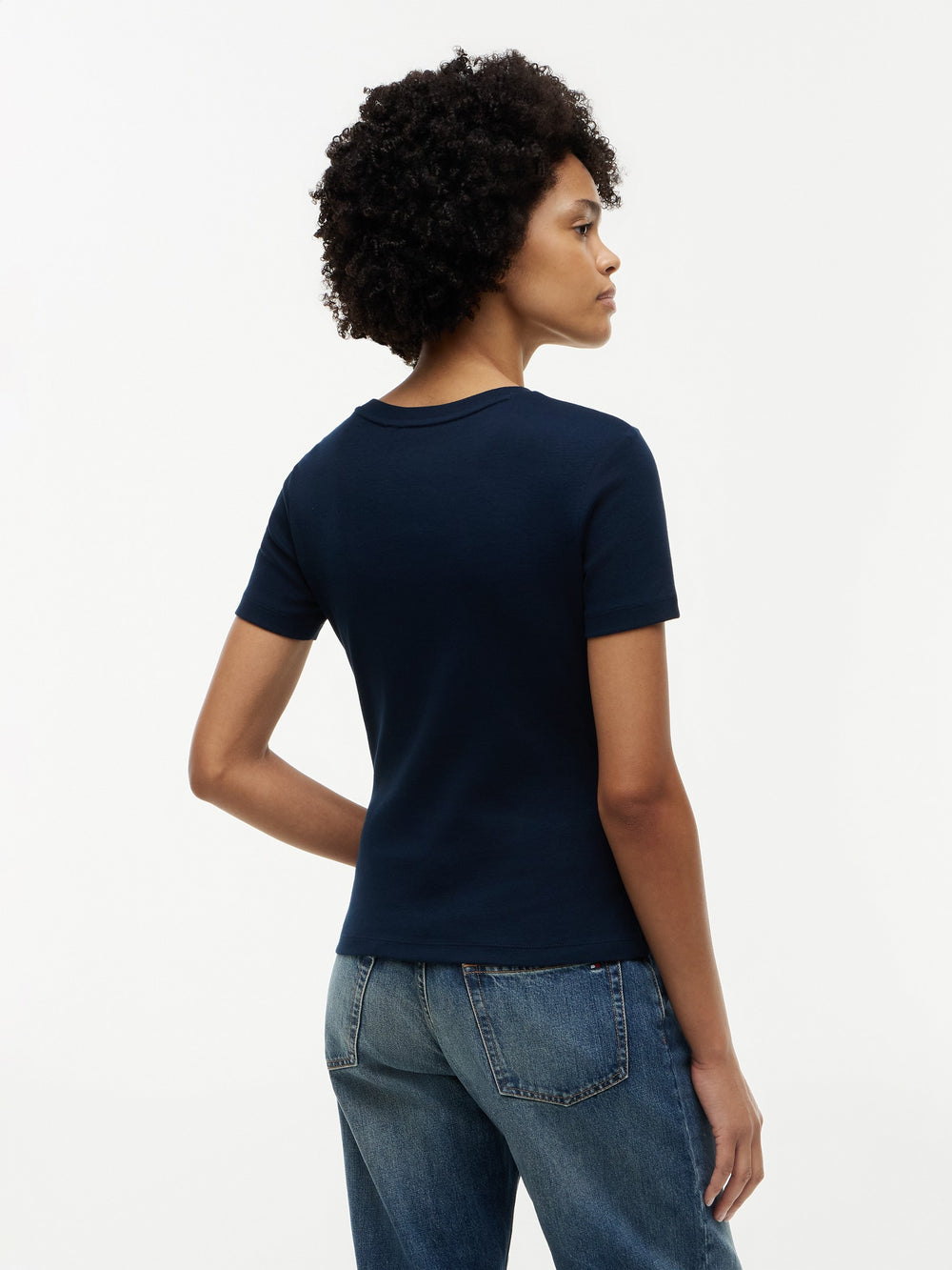 Solid Slim Fit Half Sleeve Cody T-Shirt