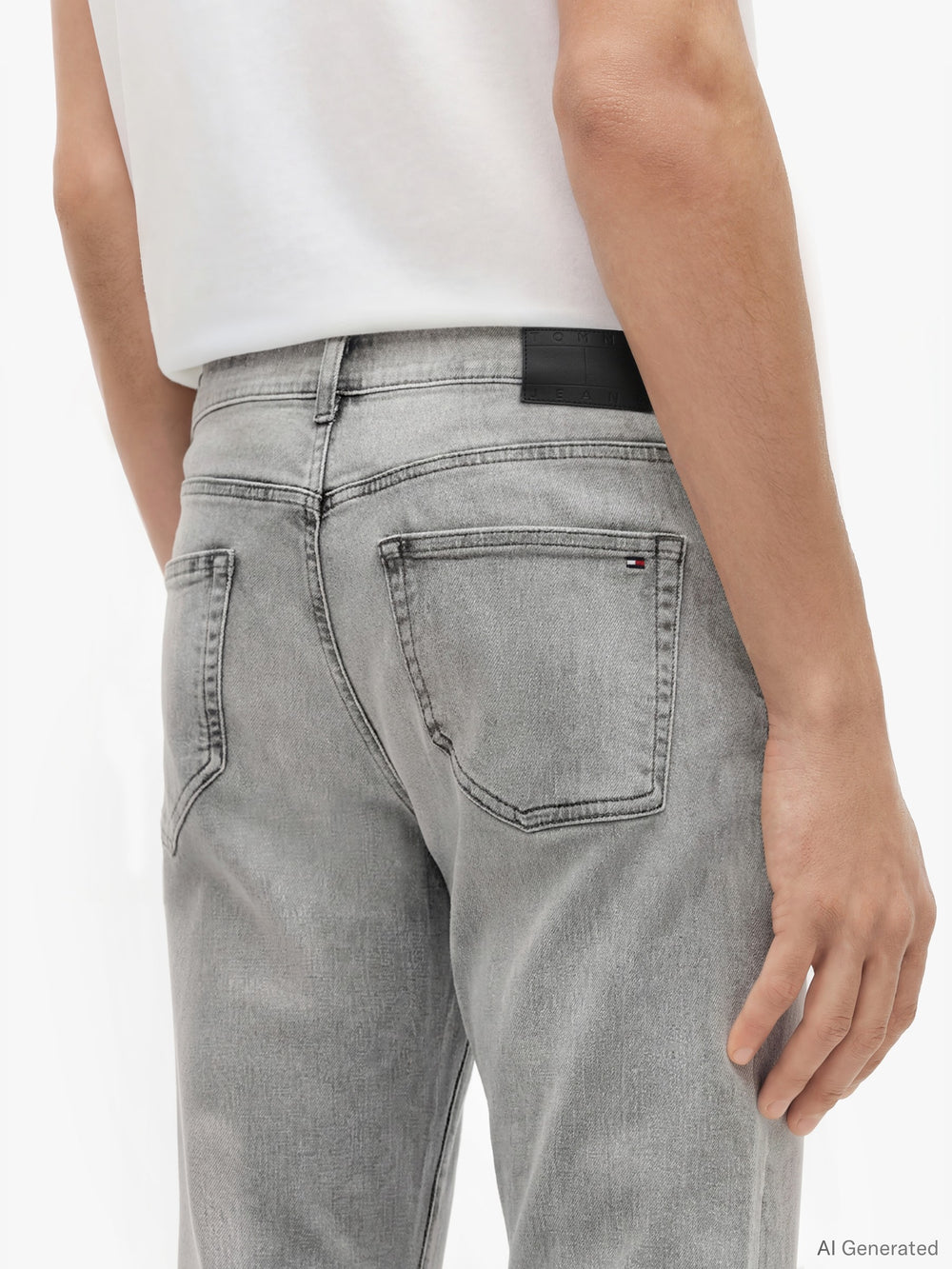 Men Scanton Slim Light Grey Jeans