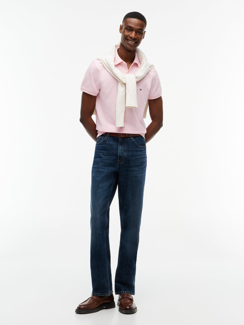 Slim Fit Solid Pique Polo