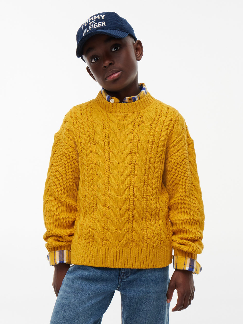Kids Cable Knit Sweater