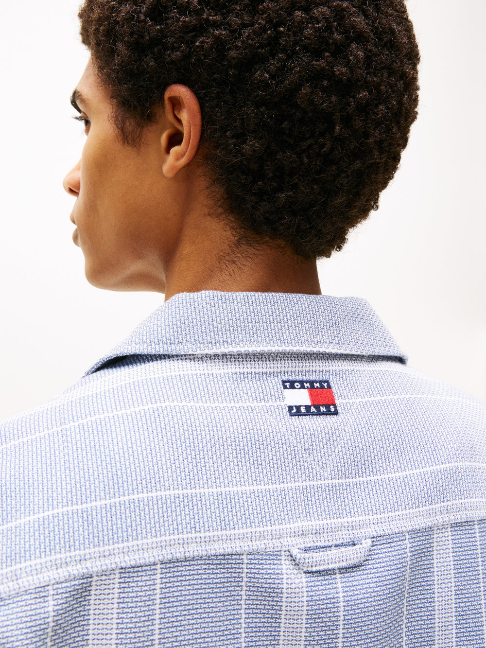 Regular Fit Stripe Textured Shirt