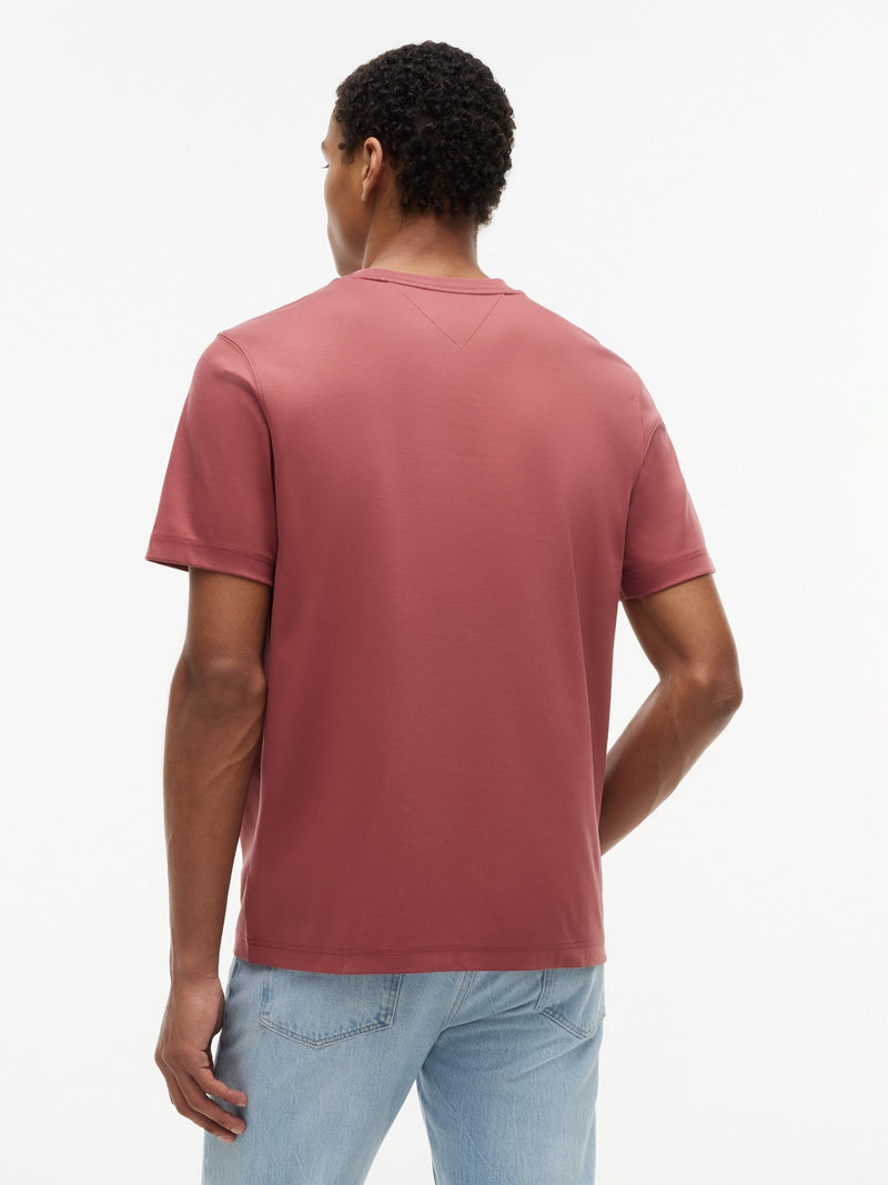 Regular Fit Embroidered Interlock Tshirt