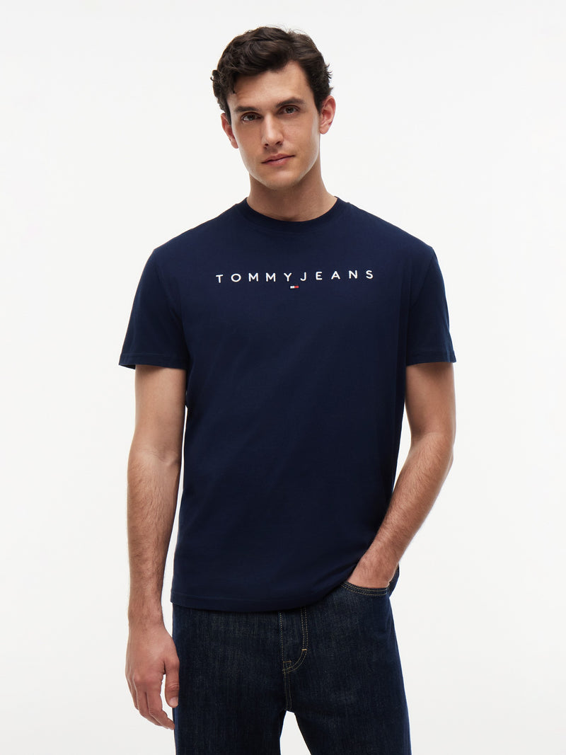 Regular Fit Linear Logo T-Shirt