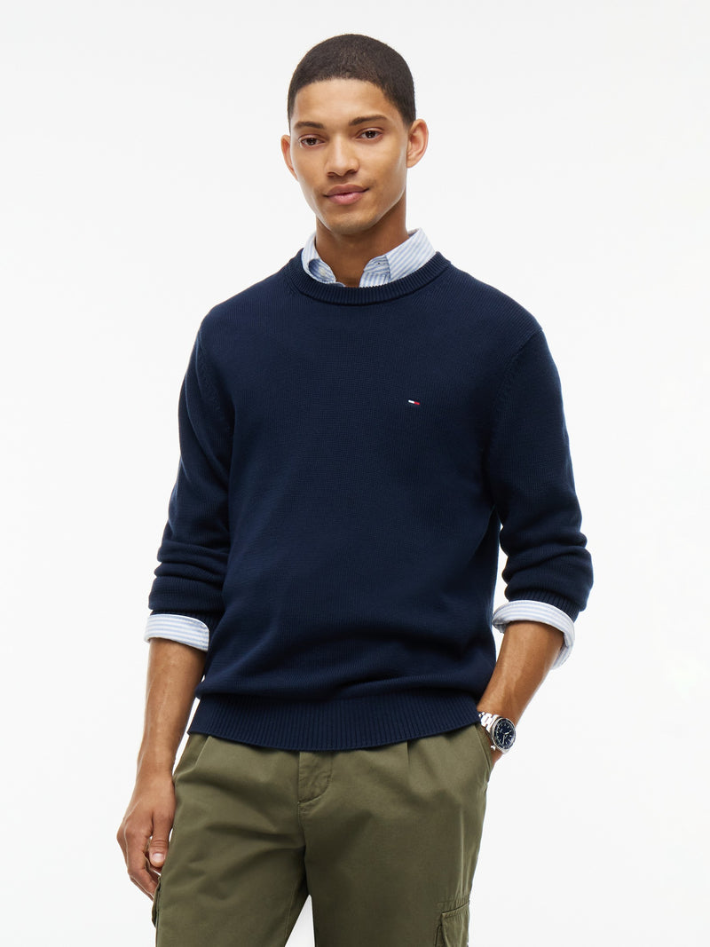 Slim Fit Essential Loose Knit Pullover
