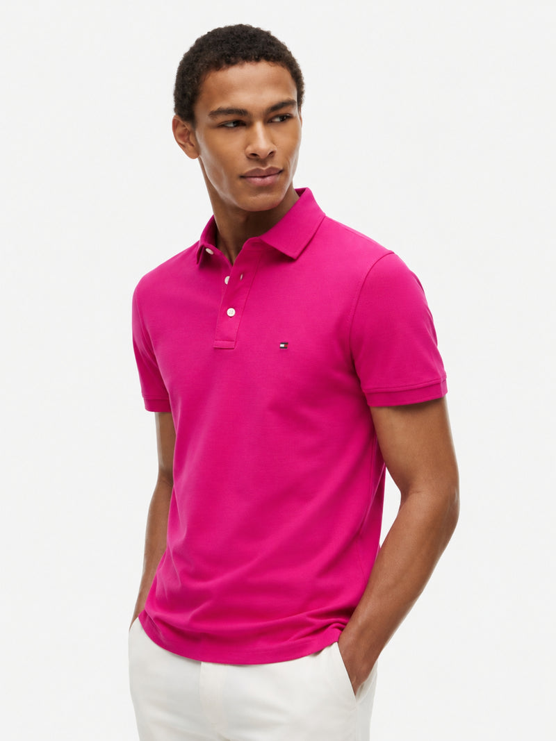 Slim Fit Solid Pique Polo