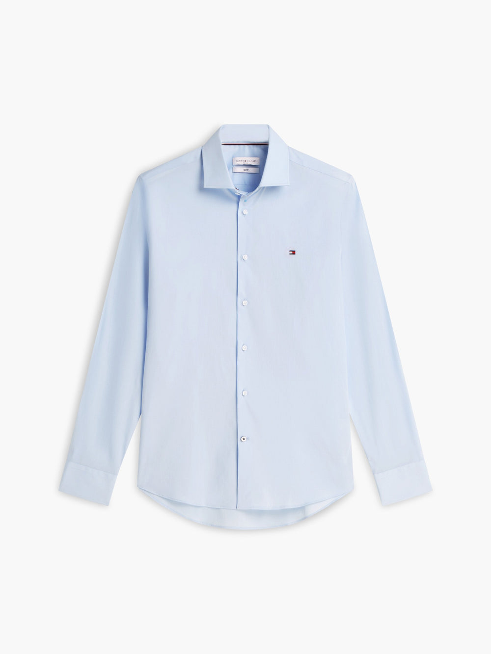 Slim Fit Solid Poplin Shirt