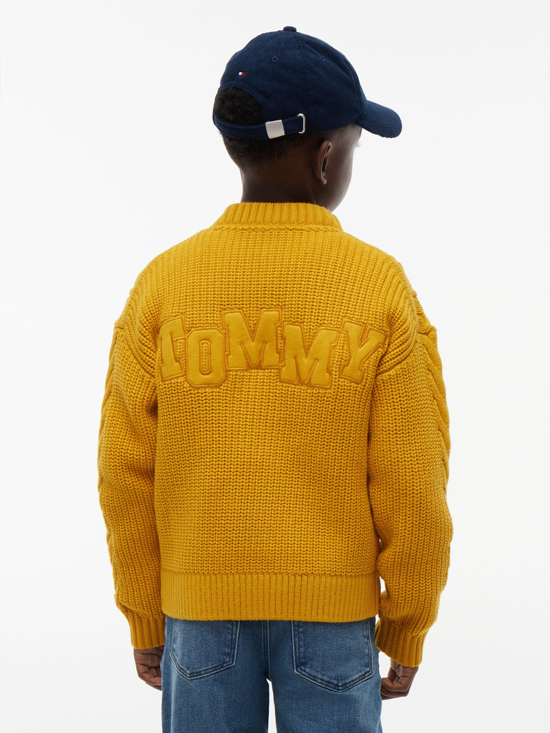 Kids Cable Knit Sweater