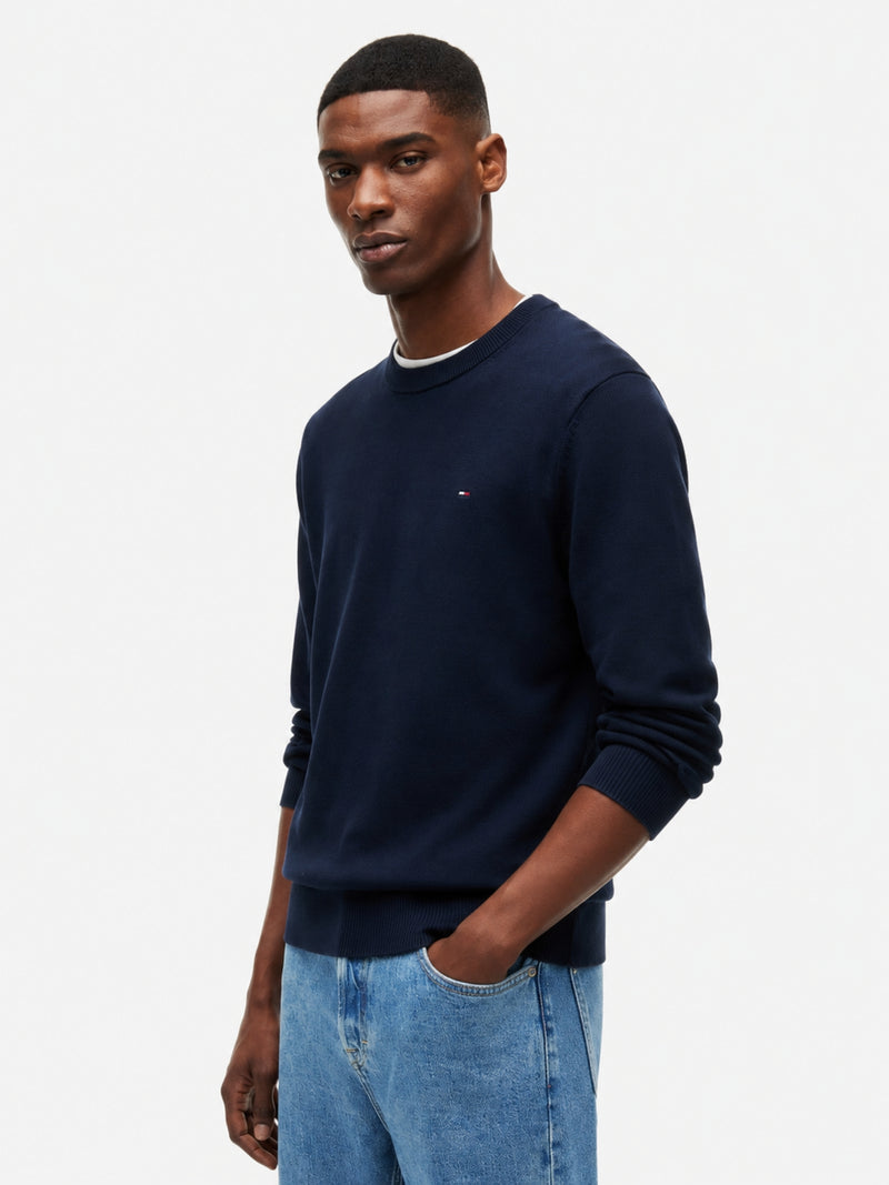 Slim Fit Light Loose Knit Pullover