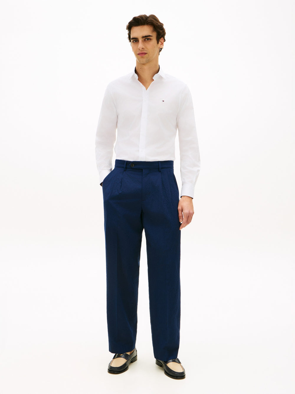Slim Fit Solid Update Poplin Shirt