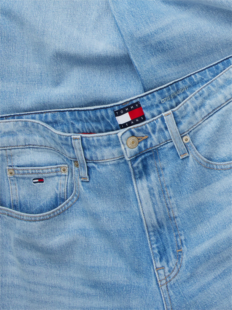 Men Otis Regular Straight Light Wash Jeans
