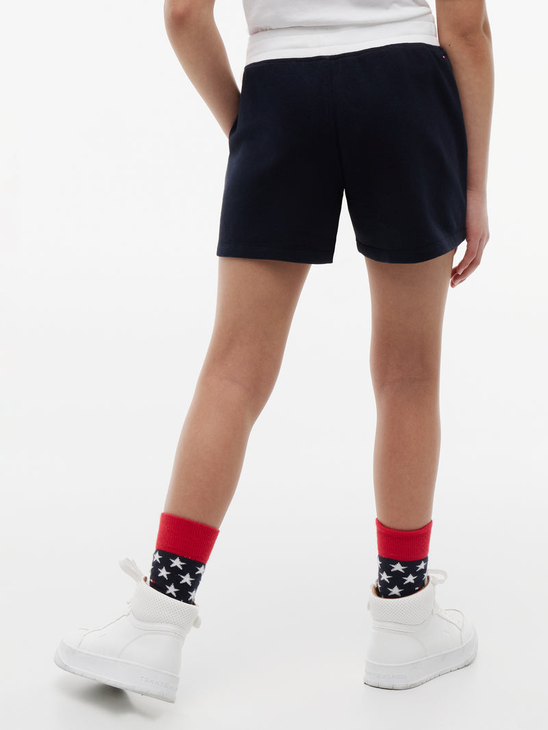 Kids Pull On Knit Shorts