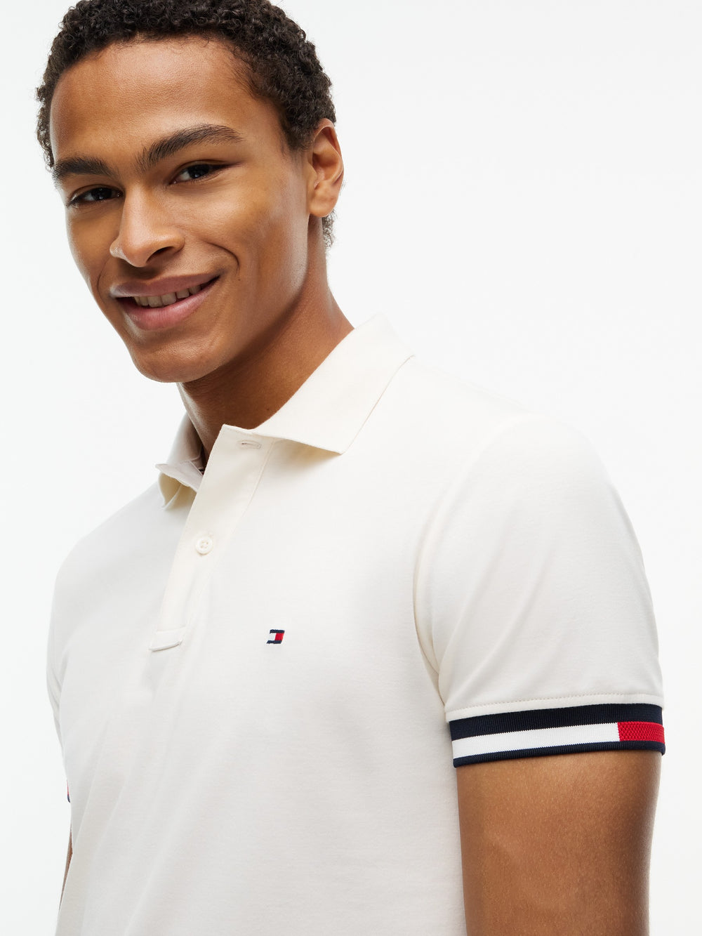 Slim Fit Interlock Polo