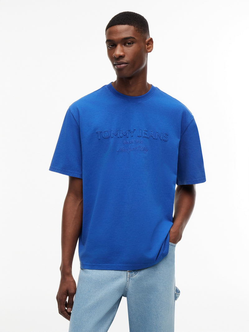90S Fit Washed Patchwork T-Shirt