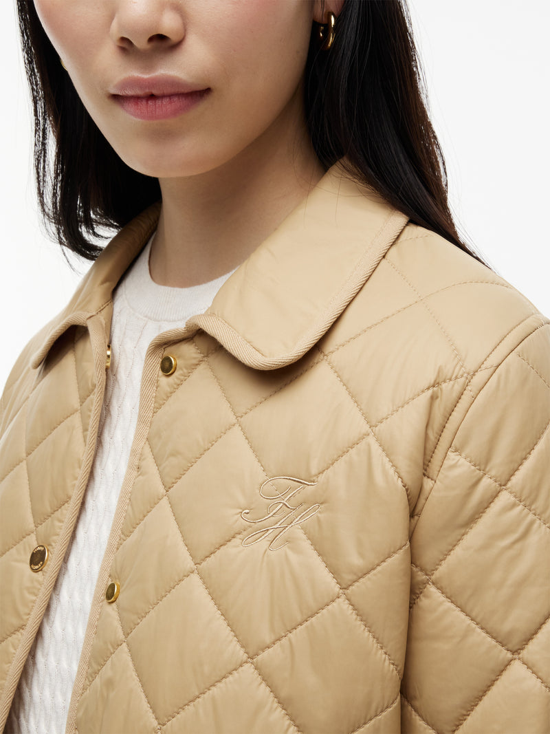 Slim Fit Quilted Jacket