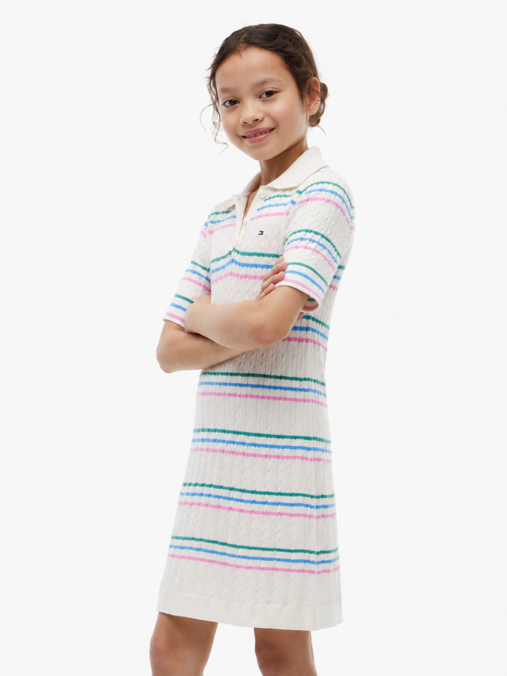 Kids Stripe Sweater Dress