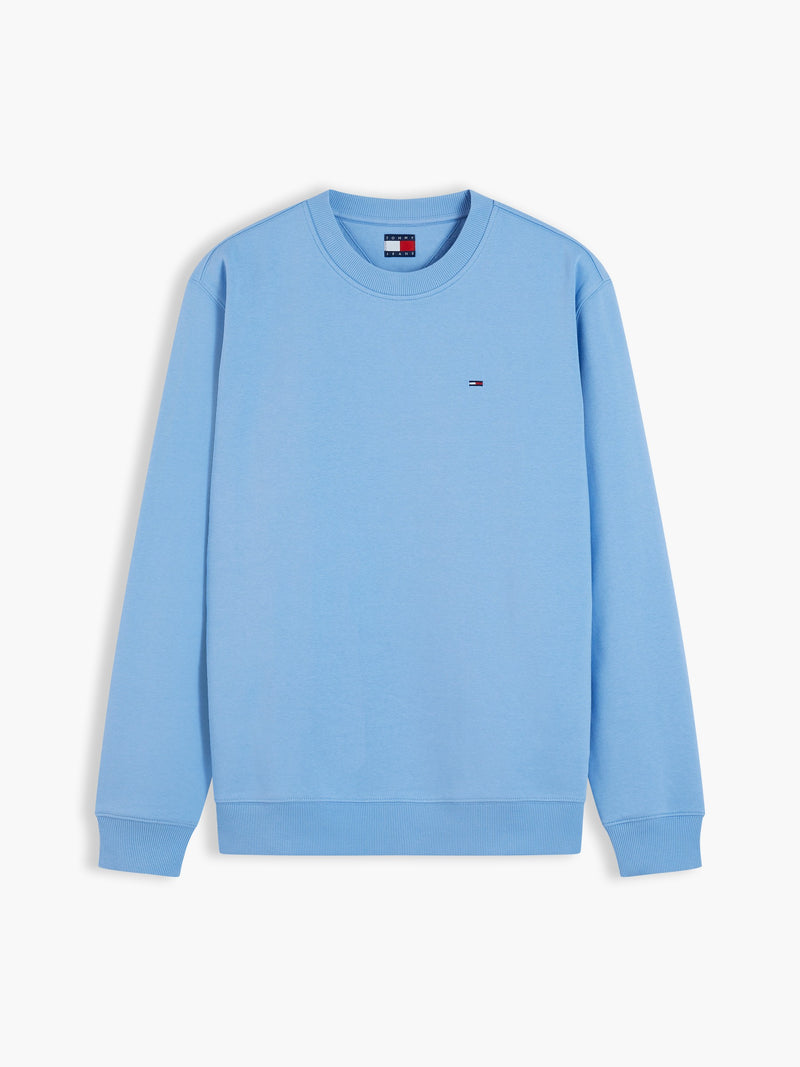 Regular Fit Brushed Fleece Crew Neck Sweatshirt