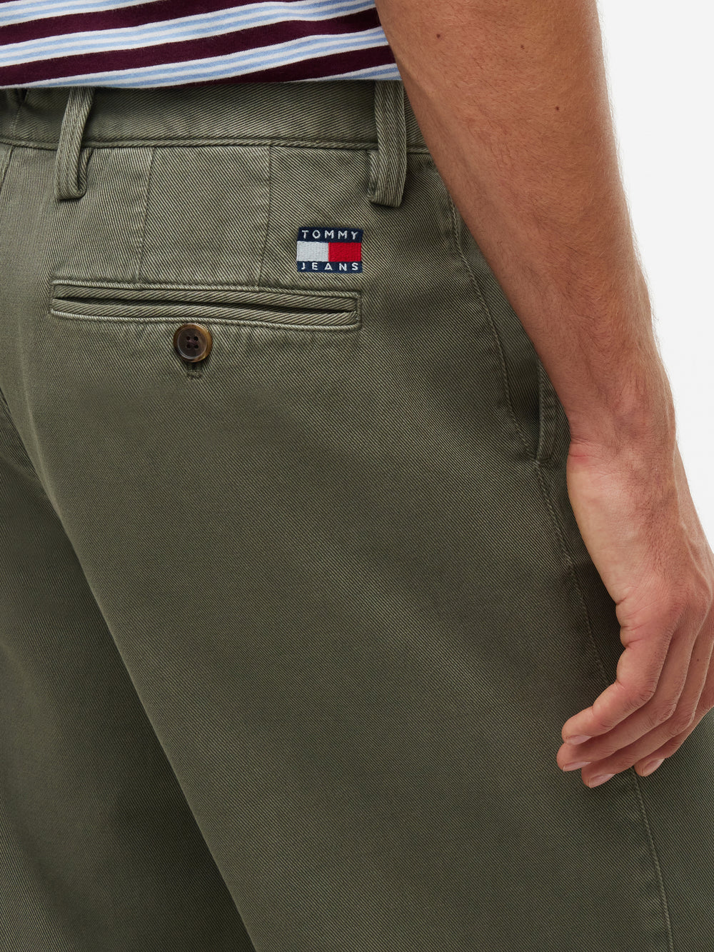 Men Theo Baggy Twill Trouser