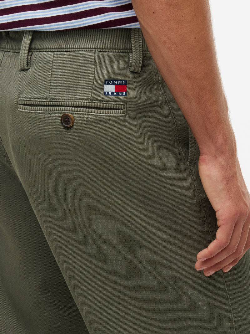 Men Theo Baggy Twill Trouser